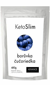 ADVANCE KetoSlim příchuť borůvka 500g porovnat ceny