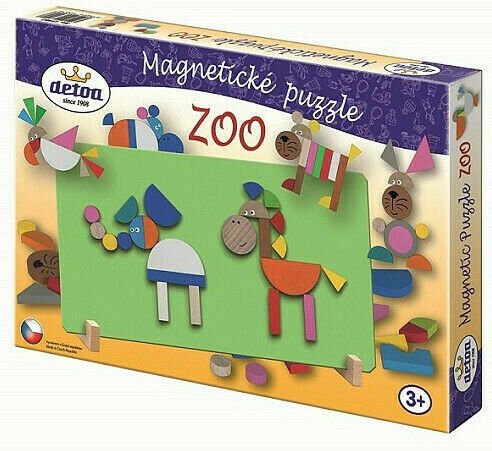 Detoa  Magnetické puzzle ZOO porovnat ceny