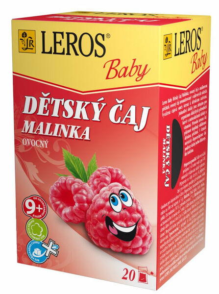 LEROS BABY Dětský čaj Malinka n.s.20x2g porovnat ceny