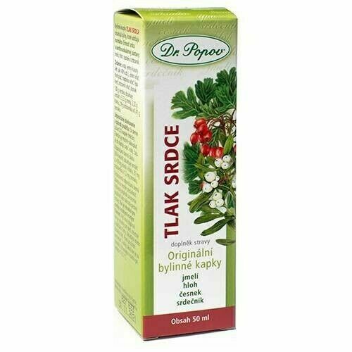 Dr.Popov Kapky bylinné Tlak-srdce 50ml porovnat ceny