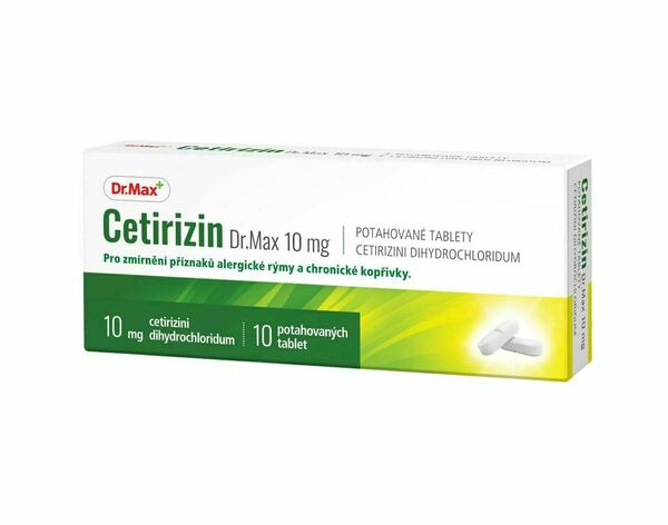 Dr.Max Cetirizin 10 mg 10 tablet porovnat ceny