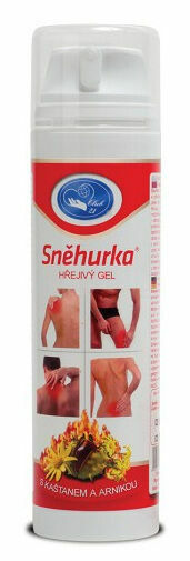 Sněhurka hřejivý gel s kaštanem a arnikou 200ml porovnat ceny