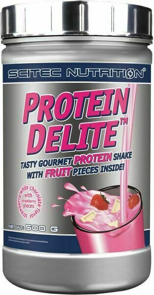 SciTec Nutrition Protein Delite jahoda/bílá čokoláda s kousky jahod 500g porovnat ceny