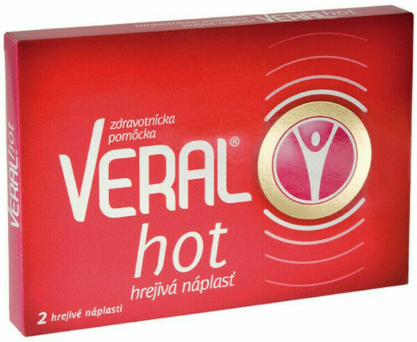 Herbacos VERAL HOT hřejivá náplast 2ks porovnat ceny
