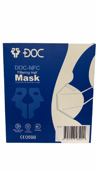 Respirátor FFP2 - DOC 20ks porovnat ceny
