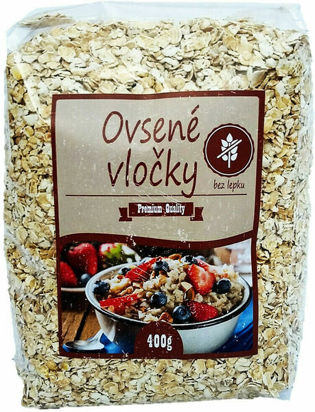 Ovesné vločky bez lepku 400g NAJTELO /jemně drcené/ porovnat ceny