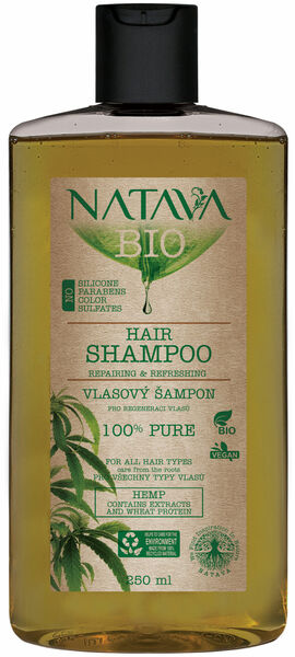 Natava BIO hair shampoo Hemp 250ml porovnat ceny
