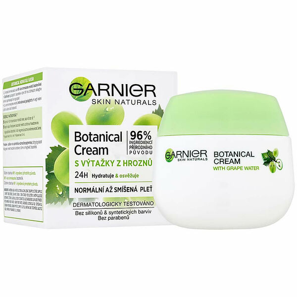 GARNIER Skin Naturals Botanical Krém s výtažky z hroznů 50 ml porovnat ceny