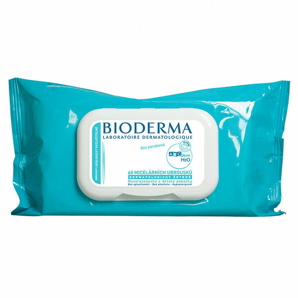 Bioderma ABCDerm H2O Micelární ubrousky 60ks porovnat ceny
