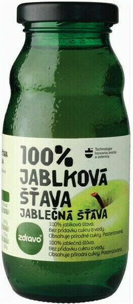 ZDRAVO Šťáva 100% jablková 200ml porovnat ceny