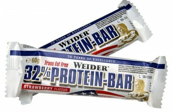 WEIDER, 32% Protein Bar, 60 g, Jahoda porovnat ceny