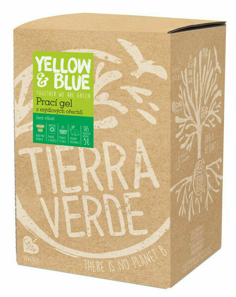 Yellow&Blue  Yellow and Blue Prací gel bez vůně z bio mýdlových ořechů 5l porovnat ceny