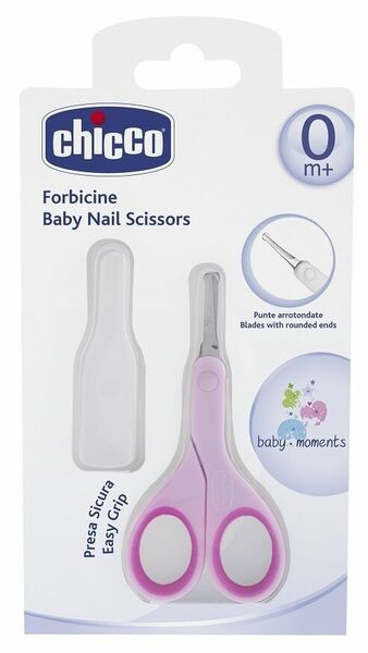Chicco  Nůžky s kulatou špičkou - růžové porovnat ceny