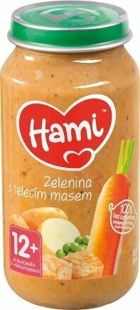 Hami příkrm Zelenina s telecím masem od uk. 12. měsíce 250g porovnat ceny
