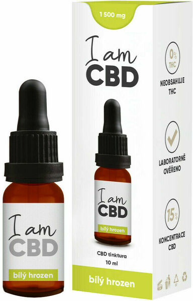 I am CBD olej 15% bílý hrozen 10ml porovnat ceny