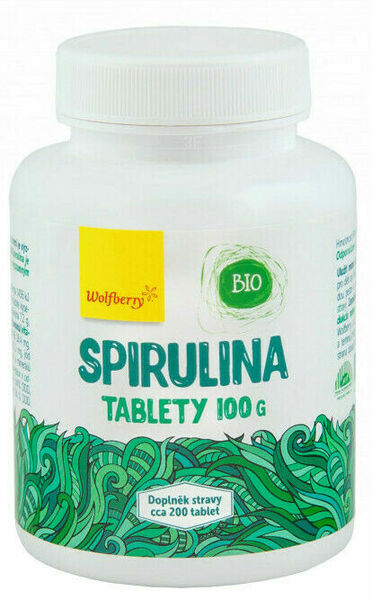 Wolfberry Spirulina BIO 100g 200 tablet porovnat ceny