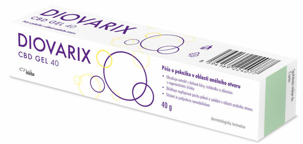 Diovarix CBD gel 40g porovnat ceny