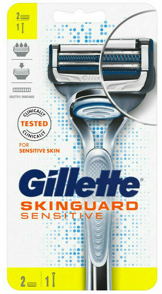 Gillette Skinguard Sensitive Holicí Strojek Pro Muže + 1 holicí hlavice porovnat ceny