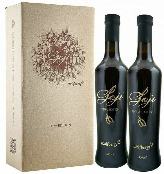 Wolfberry Goji šťáva EXTRA EDITION BIO dárkové balení 2x500ml porovnat ceny