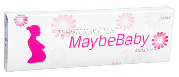 MaybeBaby  Těhotenský test Maybe Baby Midstream 2v1 porovnat ceny