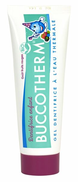 Buccotherm BIO dětská zubní pasta bez fluoridů Lesní ovoce 50ml porovnat ceny