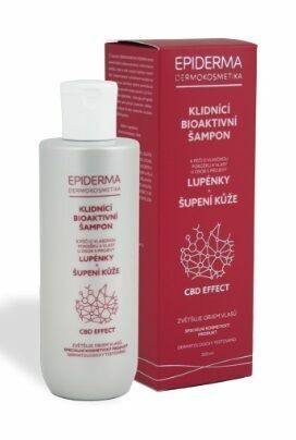 Epiderma bioaktivní CBD šampon při lupénce 200ml porovnat ceny