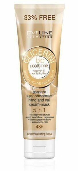 Eveline Cosmetics  Eveline Glicerini - krém na ruce a nehty s Kozím mlékem 100ml porovnat ceny