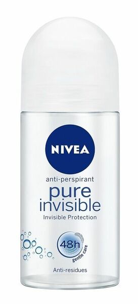 NIVEA Deo ženy PURE INVISIBLE kuličkový AP 50ml porovnat ceny