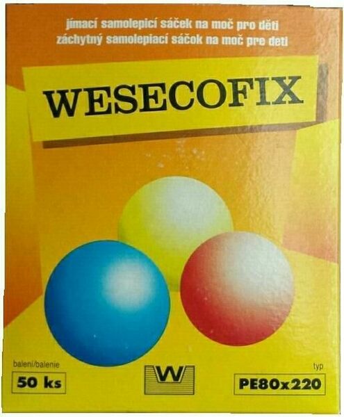 WESECOFIX Sáček na moč dětský PE80x220 samolepící 50ks porovnat ceny