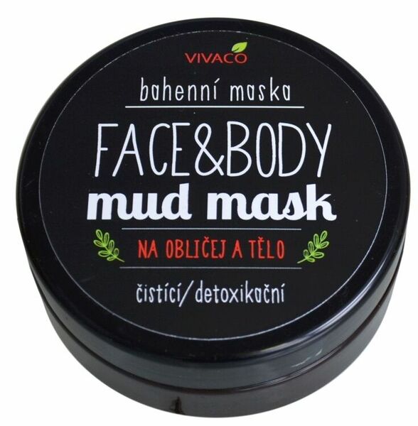 Vivaco Přírodní bahenní maska na obličej a tělo 200ml porovnat ceny