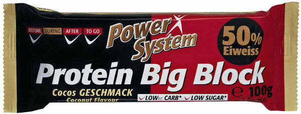 Power System Big Block 50% Bar Cocos 100g porovnat ceny