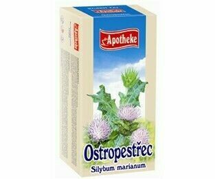 Apotheke Ostropestřec mariánský čaj 20x1.5g n.s. porovnat ceny