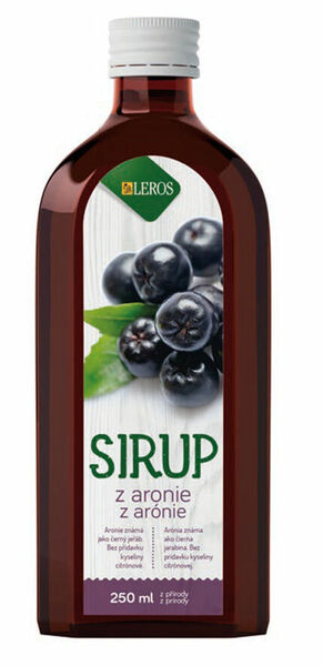 LEROS Sirup z aronie 250ml porovnat ceny