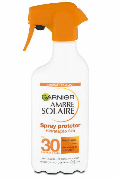 Garnier Ambre Solaire sprej na opalování SPF30 300ml porovnat ceny