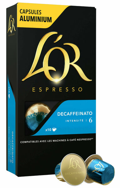 L'Or Espresso Decaffeinato 6 pro Nespresso®* kávovary - 10 ks kapslí porovnat ceny