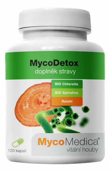 MycoMedica MycoDetox 120 veganských kapslí porovnat ceny