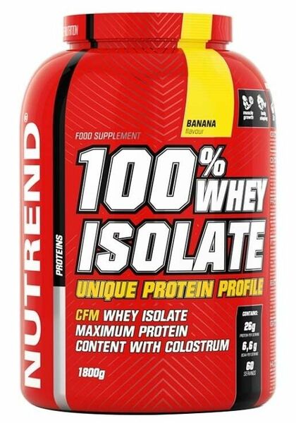 Nutrend  100% WHEY ISOLATE 1800 g banán porovnat ceny