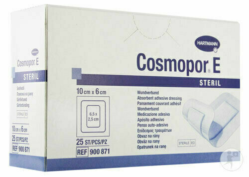 COSMOPOR E Rychloobvaz sterilní 10x6cm/25ks porovnat ceny