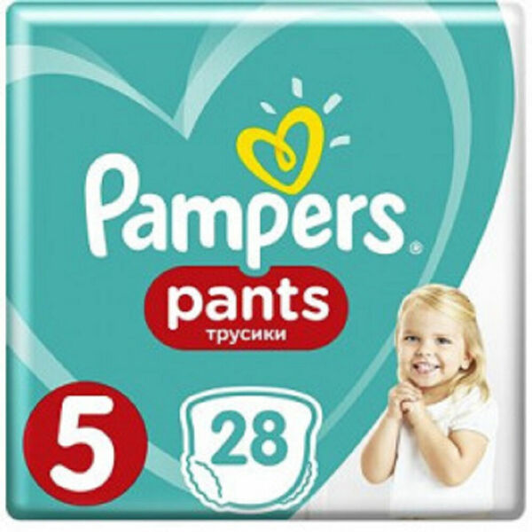 PAMPERS Pants 5 Plenkové kalhotky 15-17 kg 28 ks porovnat ceny