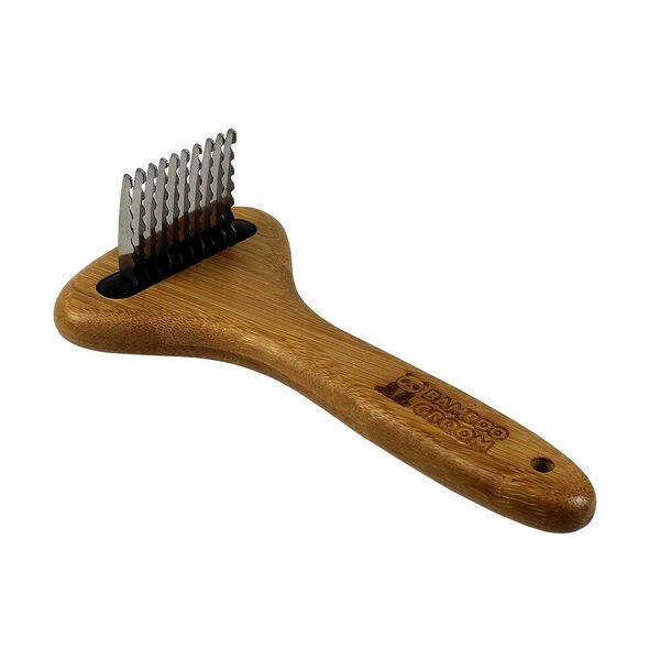 BAMBOO GROOM Malý vyčesávací hřeben pro psy s noži z nerezové oceli porovnat ceny