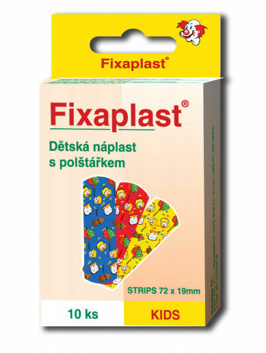 Náplast Fixaplast KIDS strip 10ks porovnat ceny