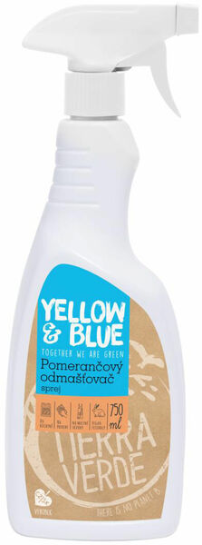 Yellow&Blue  Yellow and Blue Pomerančový odmašťovač praktický univerzální čistič 750ml porovnat ceny