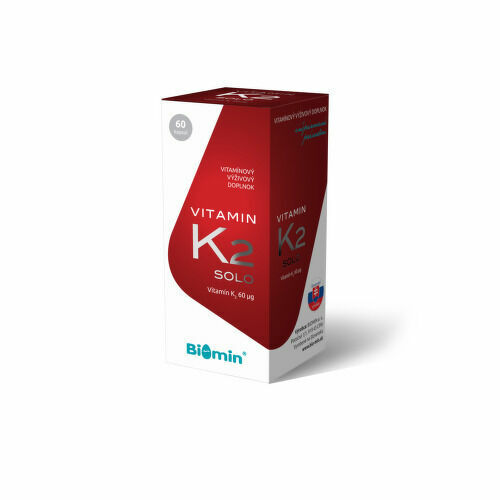 Biomin VITAMIN K2 SOLO 30 tob. porovnat ceny
