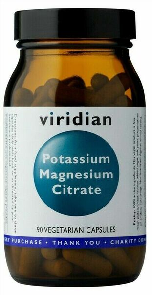 Viridian Potassium Magnesium Citrate 90 kapslí porovnat ceny