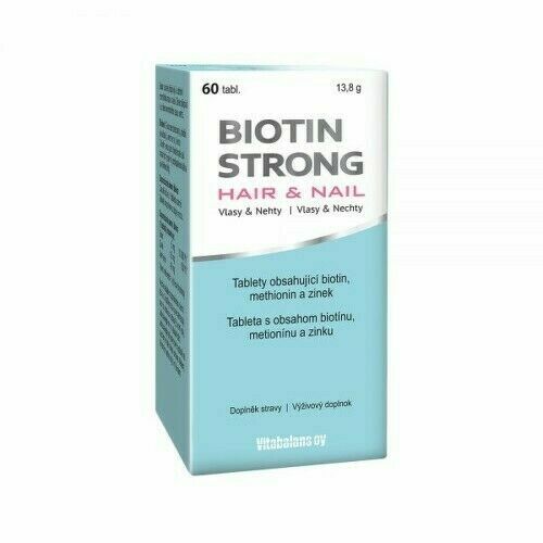 Biotin Strong Hair & Nail tbl. 60 porovnat ceny