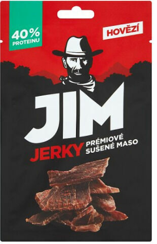 Jim Jerky Hovězí sušené maso 10x23g porovnat ceny