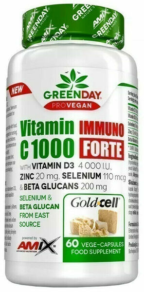 Amix ProVegan Vitamin C 1000 Immuno FORTE 60 kapslí porovnat ceny