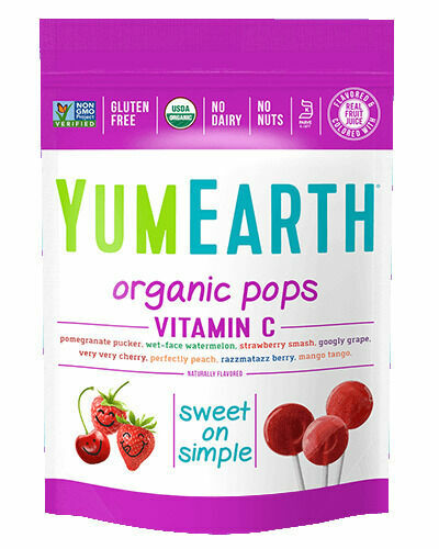 YumEarth Bio Ovocné lízátka s vitamínem C 85g porovnat ceny