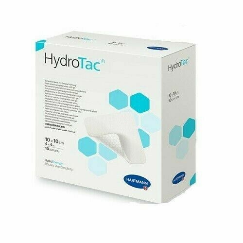 KRYTÍ HYDROGELOVÉ HYDROTAC TRANSPARENT STERILNÍ, 10X10CM, 10 KS porovnat ceny