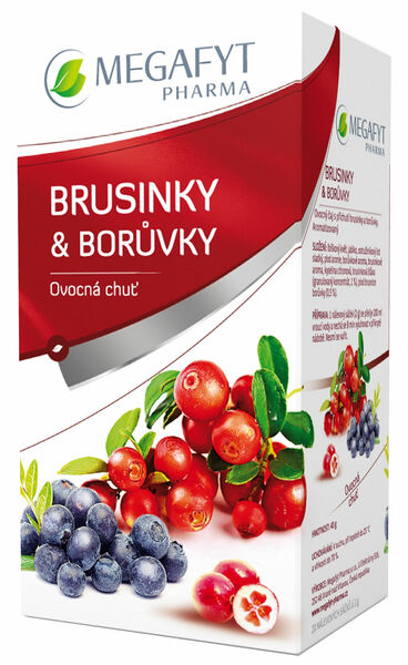 Megafyt Ovocný Brusinky & borůvky 20x2g porovnat ceny